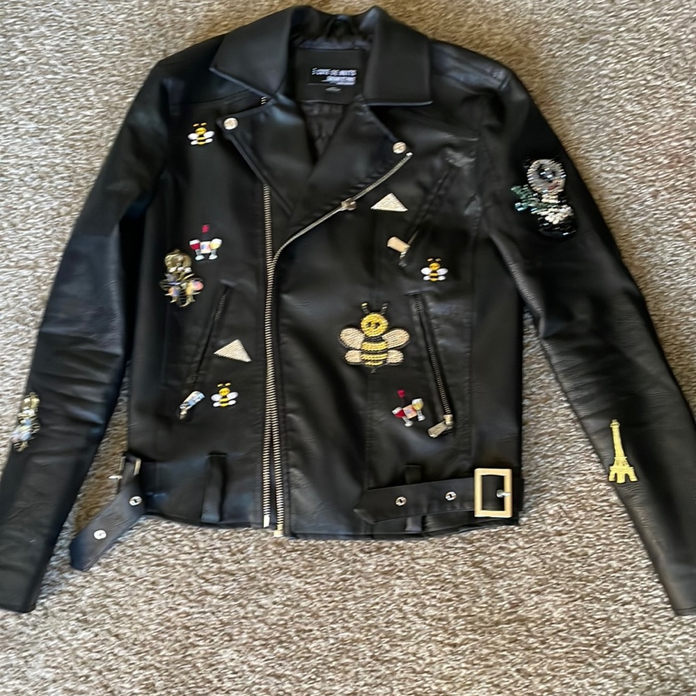 Mens leather jacket